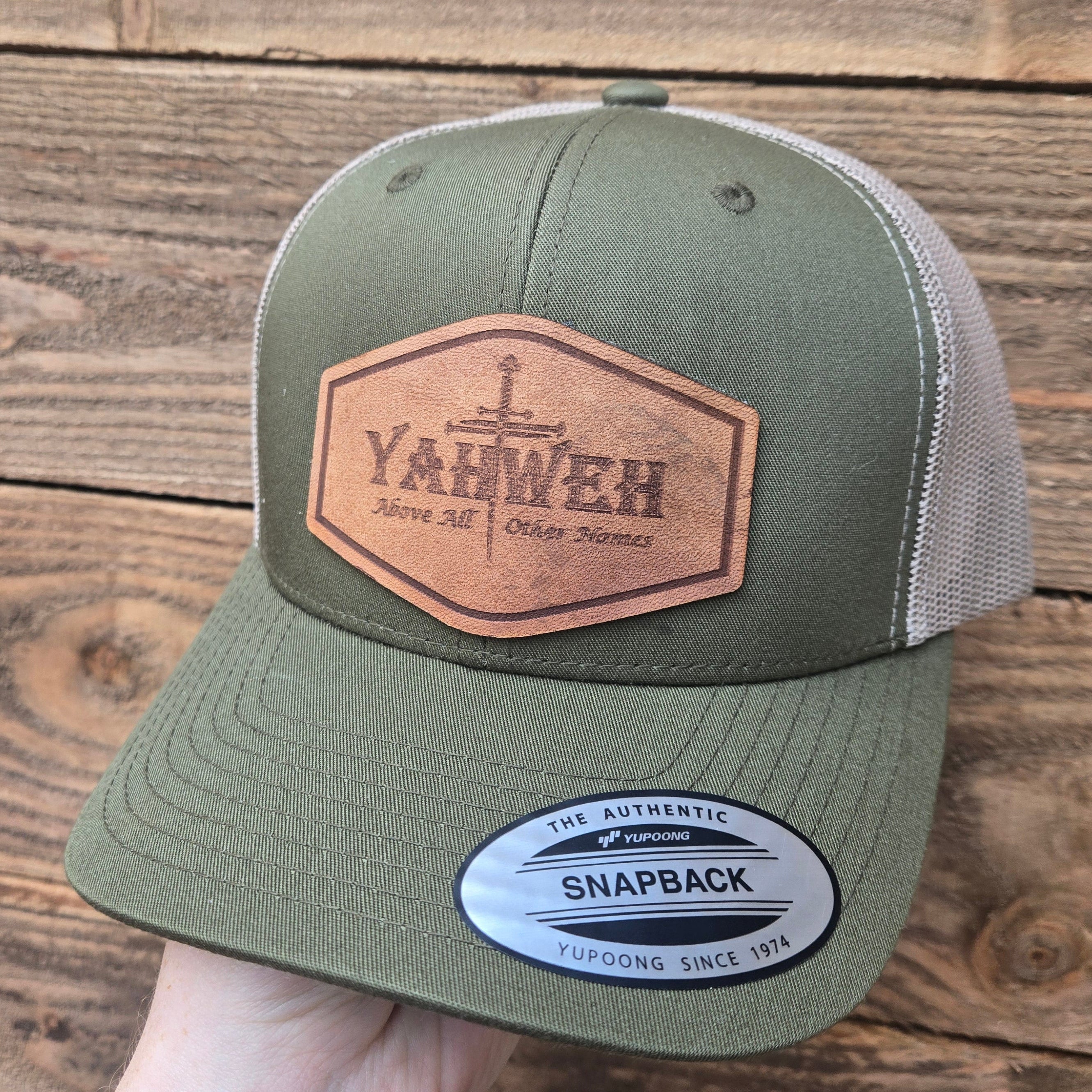 Custom Leather Patch Hats, Beanies & Keychains