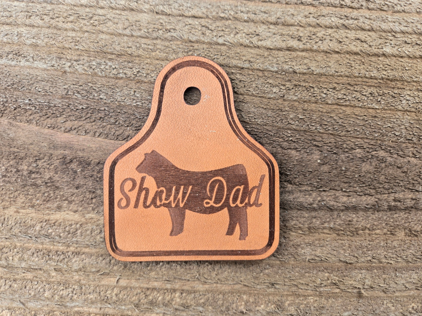 Show Dad/Mom No Business like Show Business Ear Tag