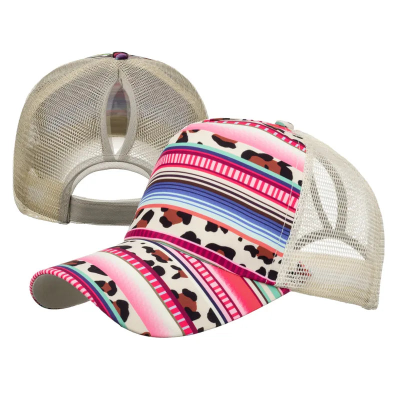 Woman's Fashion Pony-Tail Caps