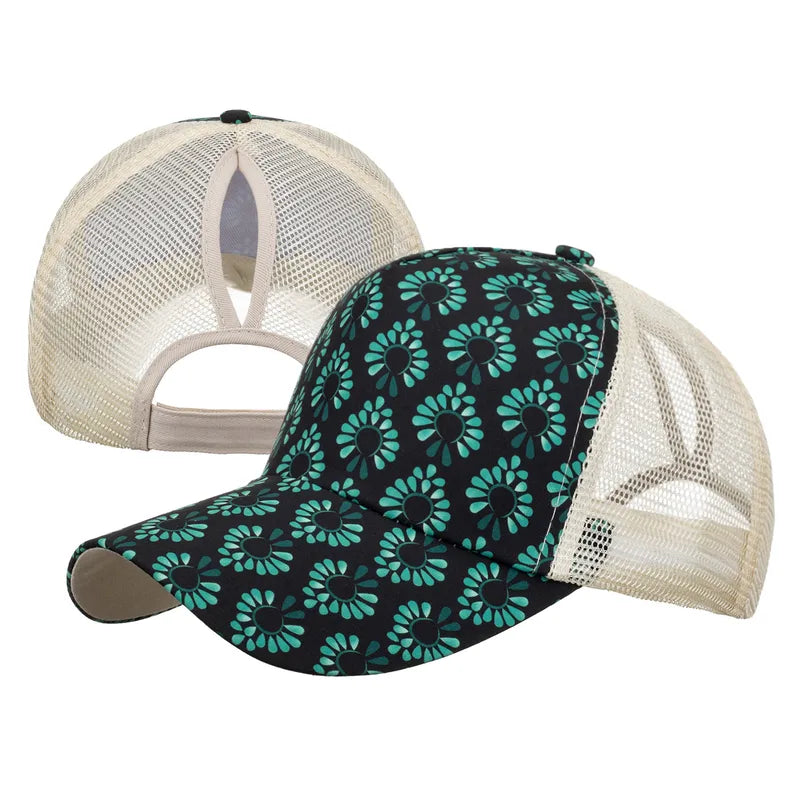 Woman's Fashion Pony-Tail Caps