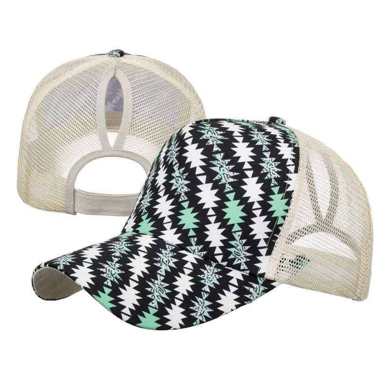 Woman's Fashion Pony-Tail Caps