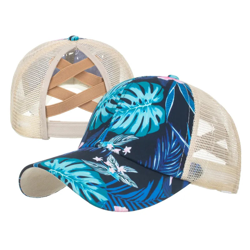 Woman's Fashion Pony-Tail Caps