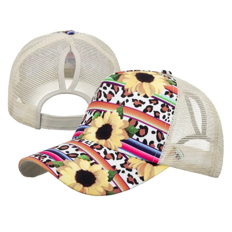 Woman's Fashion Pony-Tail Caps
