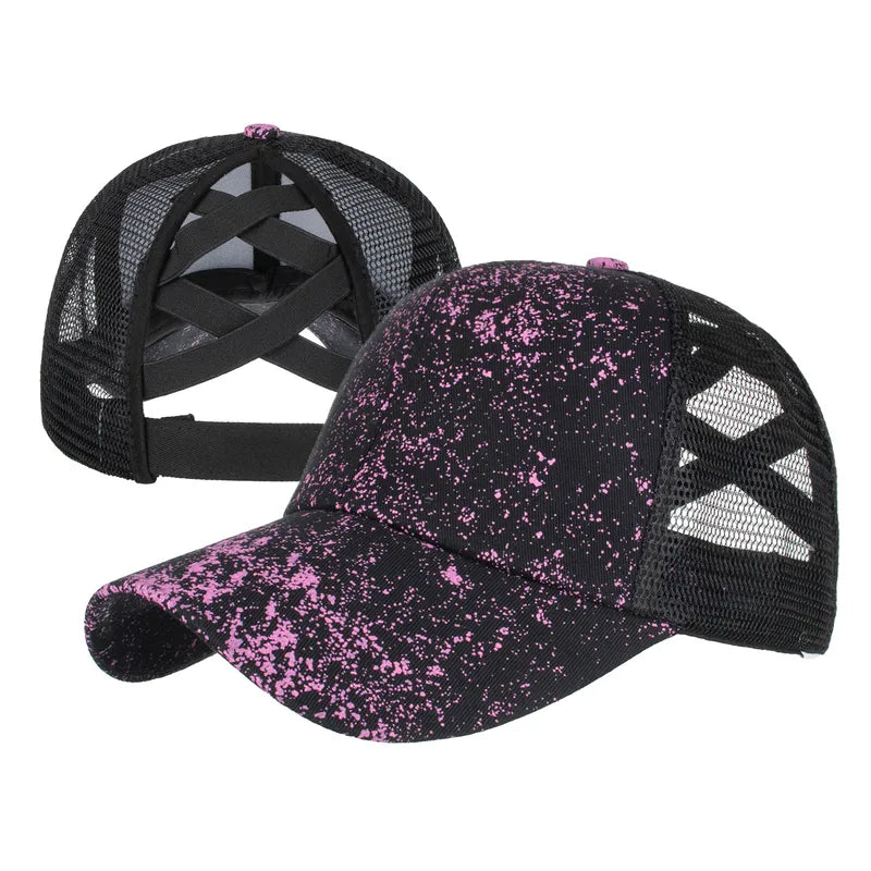 Woman's Fashion Pony-Tail Caps