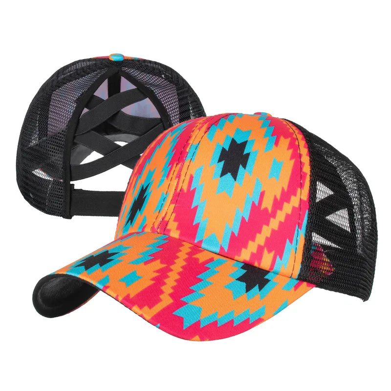 Woman's Fashion Pony-Tail Caps