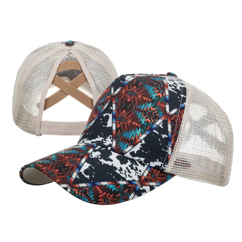 Woman's Fashion Pony-Tail Caps