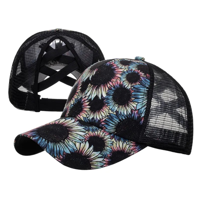 Woman's Fashion Pony-Tail Caps