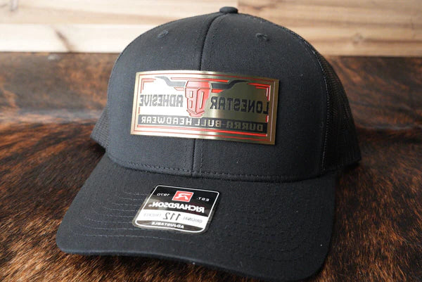 Antique Gold-Black- Red