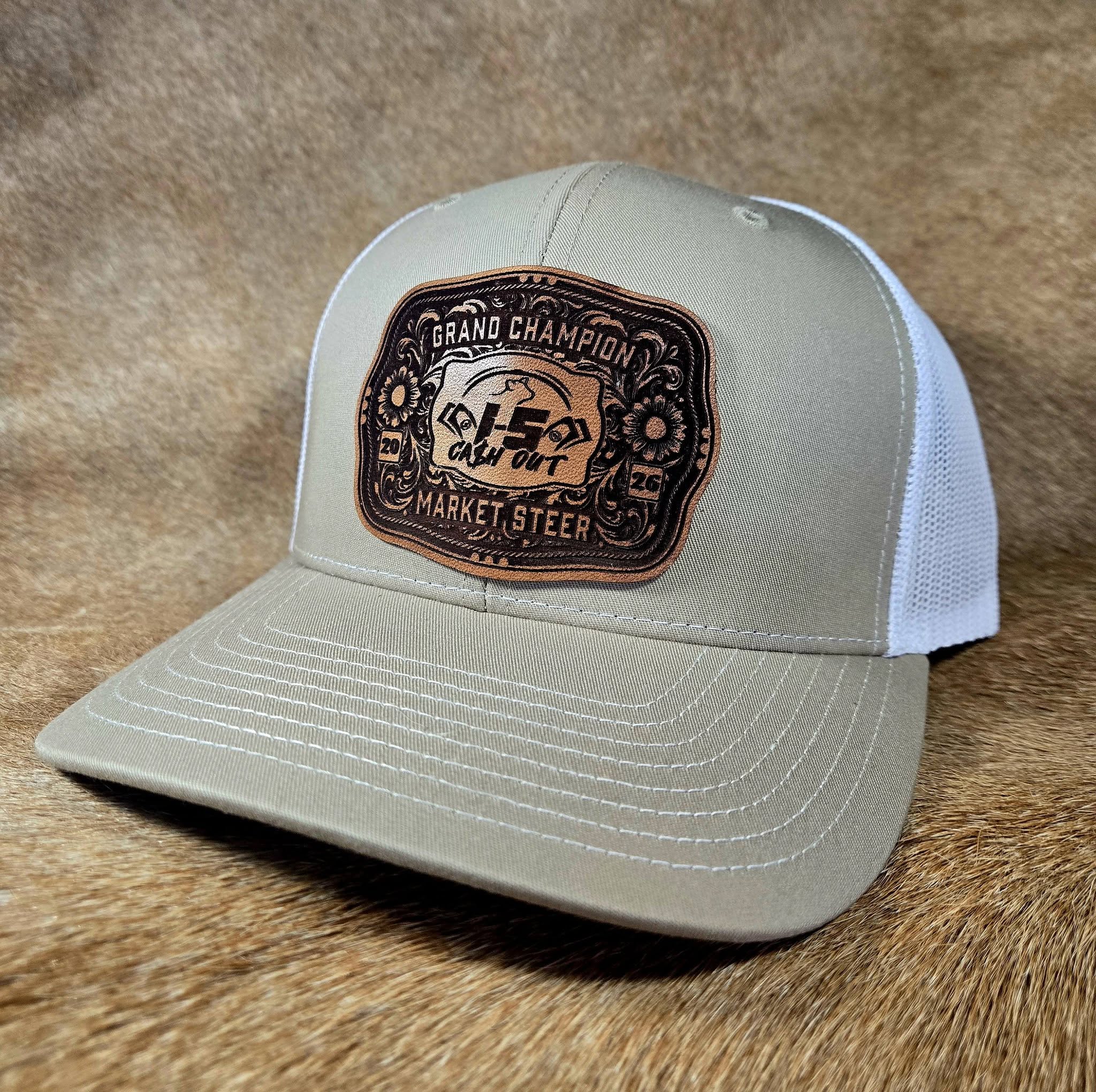 Custom Leather Patch Hats – Yupoong 6606 & Richardson 112